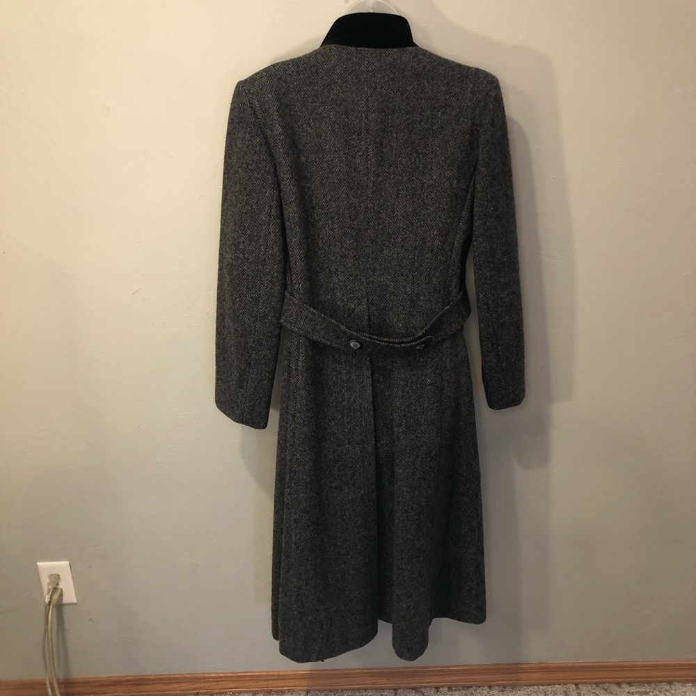 Vintage forecaster of Boston 100% Wool Double-Breasted Women's Coat Size 14 - Picture 2 of 16